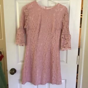Baby pink dress